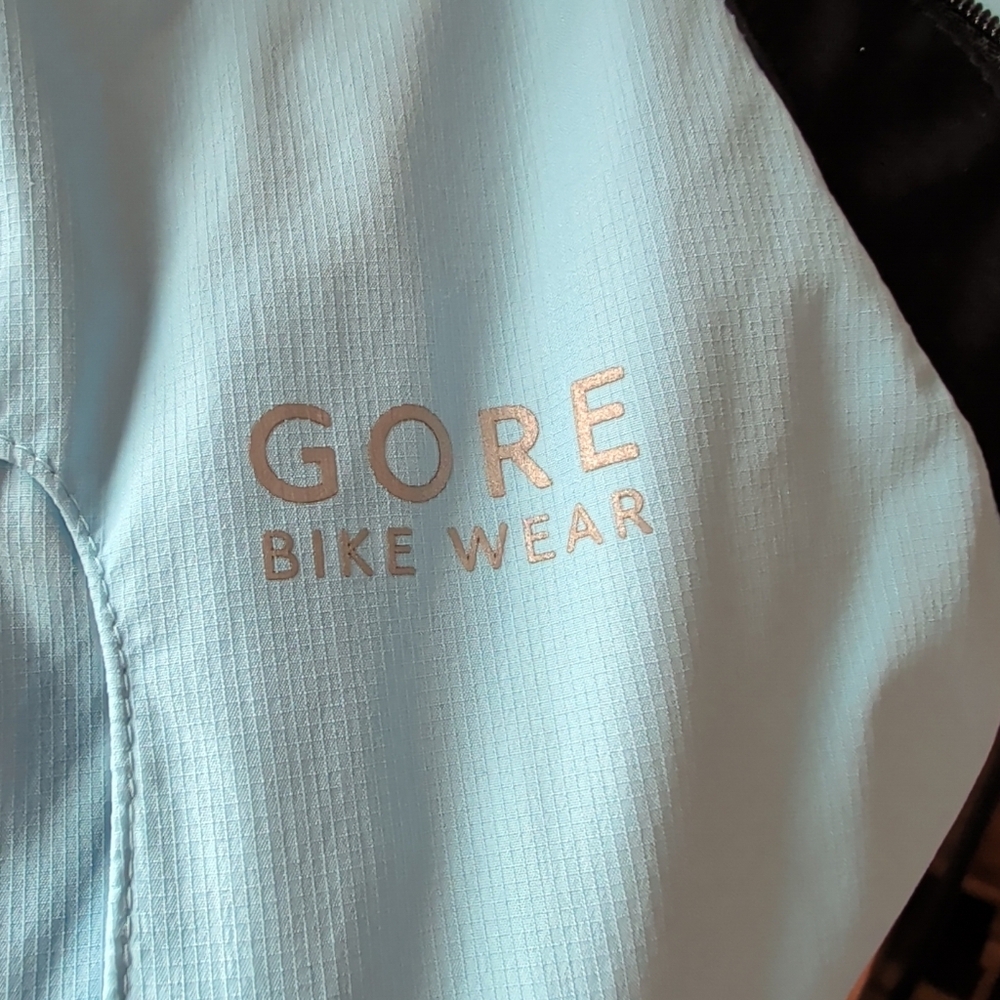 Gore Cycling Women's Size M Jacket With Zippered Arms Blue Black - Picture 5 of 13